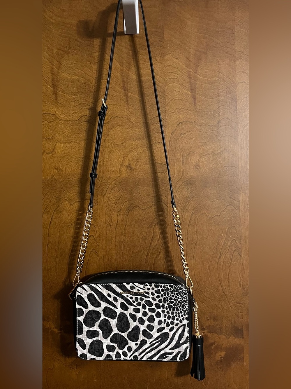 MICHAEL MICHAEL KORS CHEETAH LEATHER BAG NWOT - Picture 15 of 16